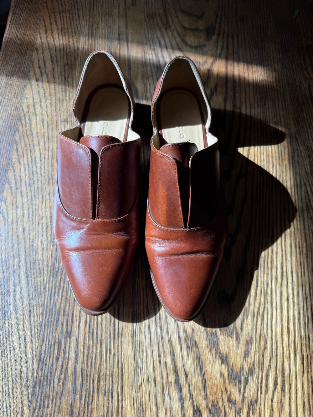 Nisolo Women’s Emma D’Orsay Oxfords, Size 10